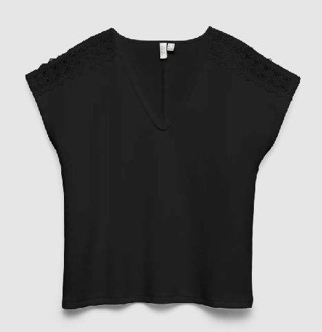 Vero Moda Jinima Top Black