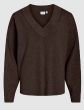 Vila Charvi Knit 14118758 Coffee Bean glitter