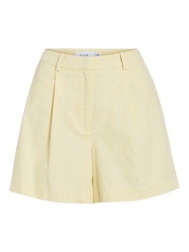 Vila Alara  Shorts Pastel Yellow