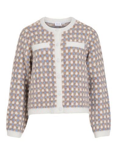 Vila Aldis Cardigan 14117446 Cloud Dancer