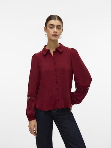 Vero Moda Alva Blouse Syrah