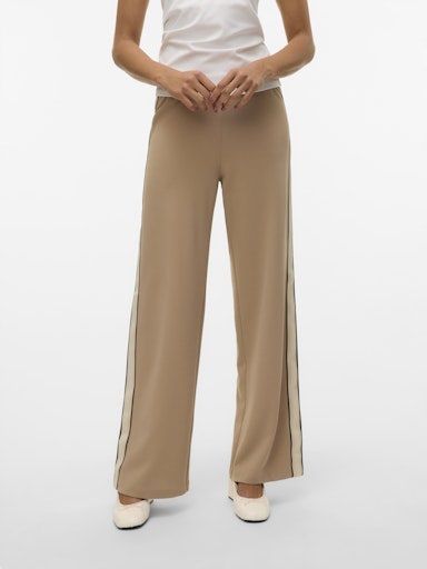 Vero Moda Berlin Panel Pants Silver Mink