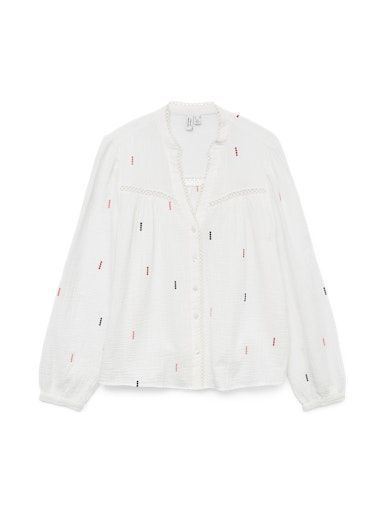 Vero Moda Blira shirt Snow White det.