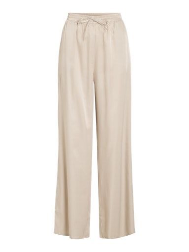 Vila Pantalon Bolis Feather Gray