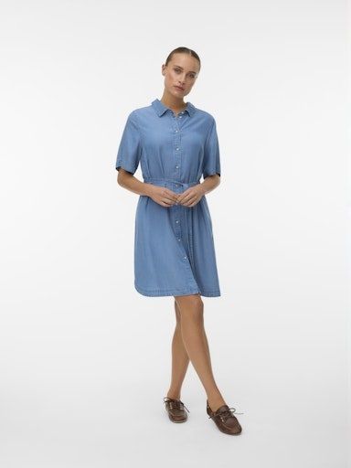 Vero Moda Bree dress Med Blue denim