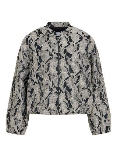 Vila Charlotta Jacket 14119943 Black White