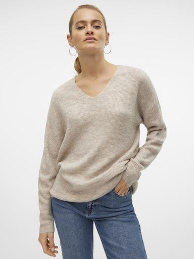 Vero Moda Crewlefile Trui Birch