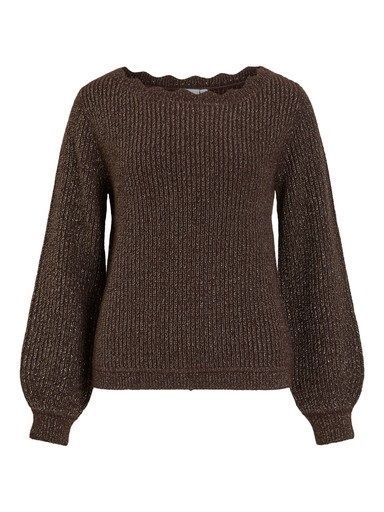 Vila Cutie Trui 14116068 Coffee Bean
