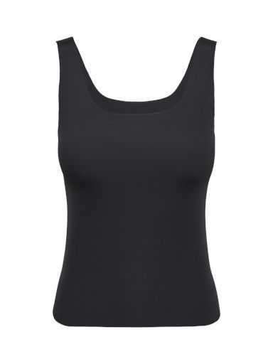 Vero Moda Ditte padded top Black