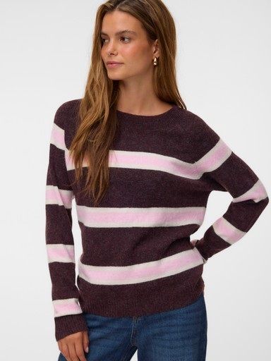 Vero moda Doffy Windsor Wine stripe