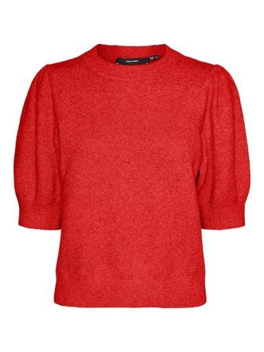 Vero Moda Doffy Pullover Fiery Red