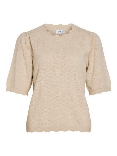 Vila Emi Sleeve Knit 14118966 S. Light Naturel