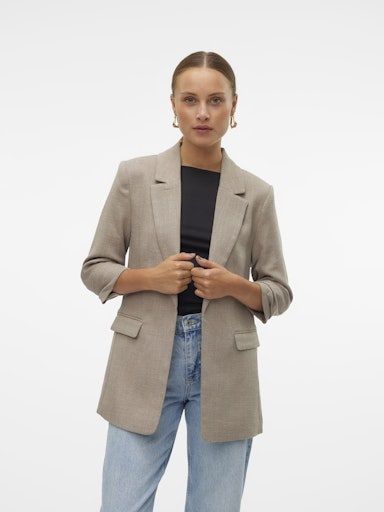 Vero Moda Frida Blazer Silver Mink