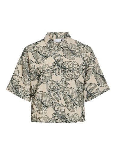Vila Flura Shirt Birch Print