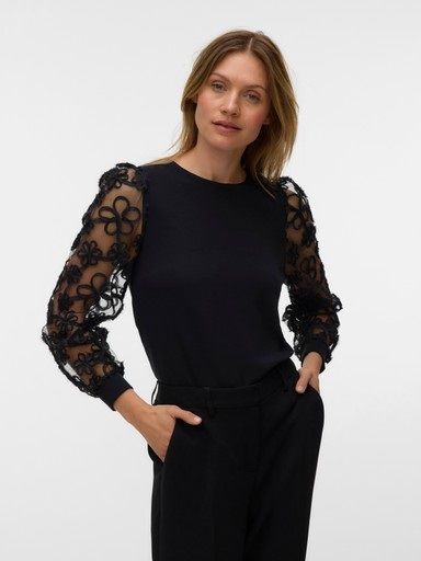 Vero Moda Hali top 10352182 Black