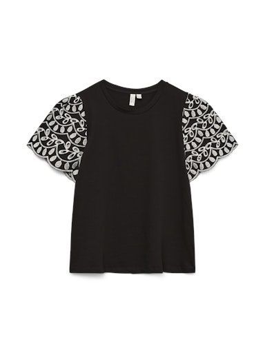 Vero Moda Jasy Top Black Snow