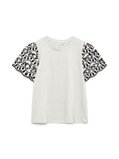 Vero Moda Jasy Top Snow White Black