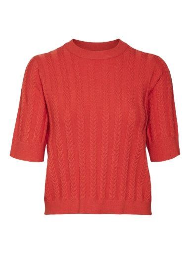 Vero Moda Jenny pullover Fiery Red