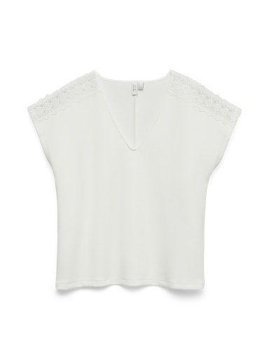 Vero Moda Jinima Top Cloud Dancer