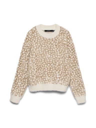 Vero Moda Jungle Trui 10331525 Silver Mink
