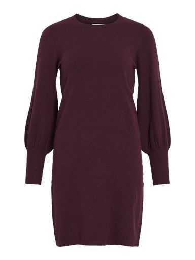 Vila Kerry Knit Dress Fig