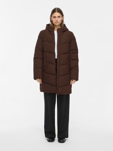 Vila Lavender Puffer 14116303 Coffee Bean