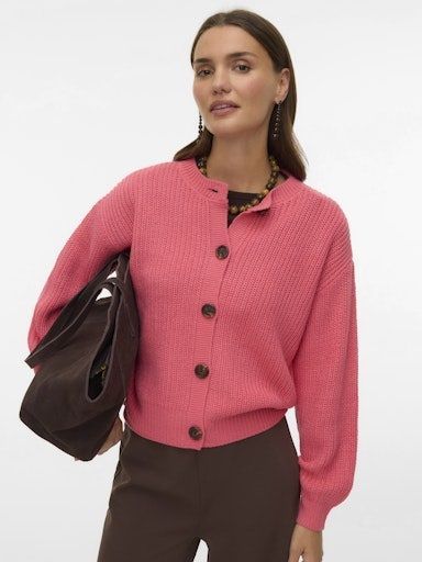 Vero Moda Lea Cardigan Coral