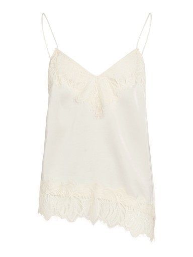 Vila Lea Strap Top 14117880 Birch