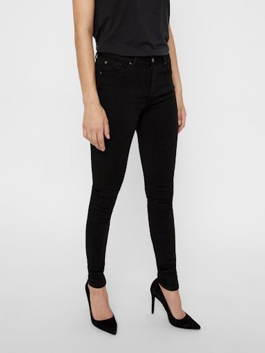 Vero Moda Jeans LKuxx BA037 Black