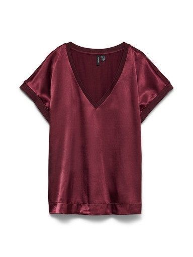Vero Moda Maze Top 10341282 Windsor Wine