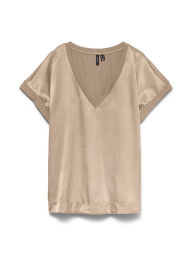 Vero Moda Maze Top 10341282 Silver Mink