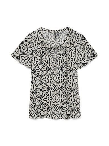 Vero Moda Menny String Top Birch Print