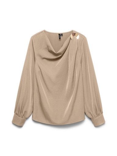 Vero Moda Milani Top 10349935 Silver Mink