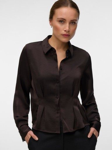 Vero Moda Miro Blouse 10352996 Chocolate