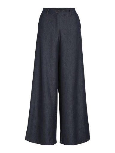 Vila Ofala Wide Pants Navy Blazer