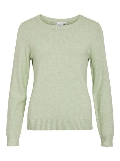 Vila Ril Knit Smoke Green