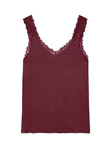 Vero Moda Rosa Top 10287348 Windsor Wine