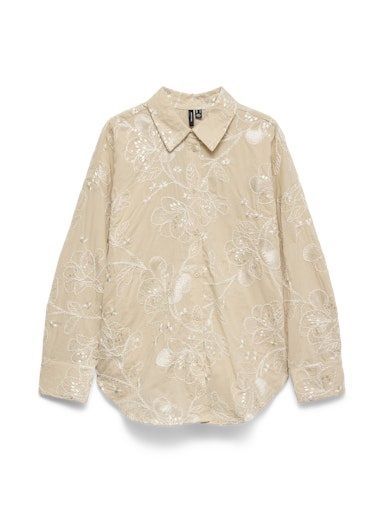 Vero Moda Shine Shirt Cement