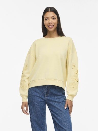 Vila Siffi sweater Pastel Yellow