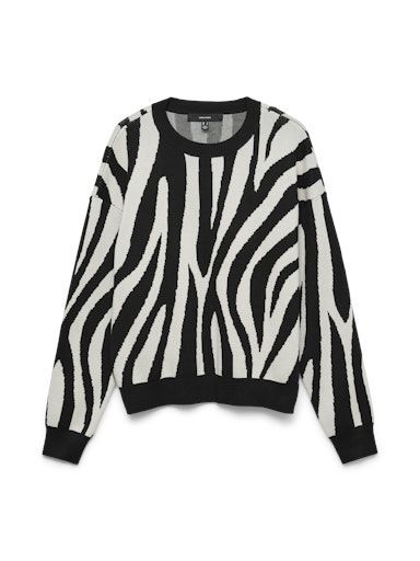 Vero Moda Silje animal Pullover Birch