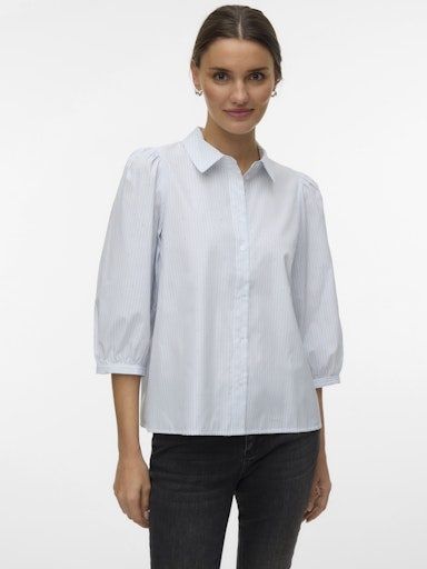 Vero Moda Sina Blouse Cloud dancer Stripes