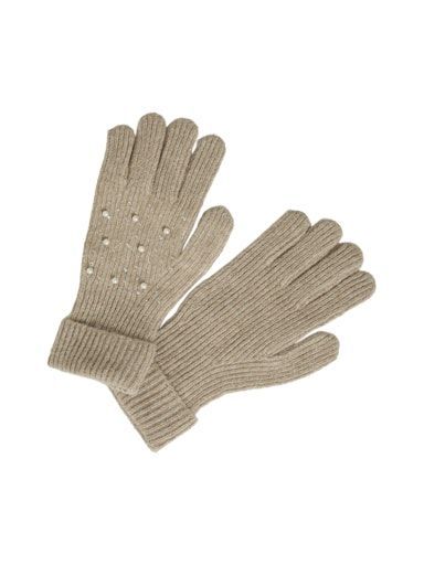 Vila Summ Gloves Natural Mel.