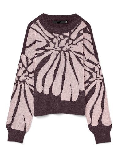 Vero Moda Tari Pullover Winetasting Pink