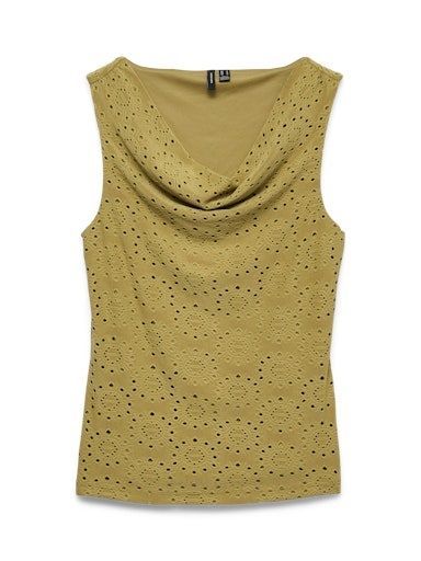 Vero Moda Tassa Waterfall Top Willow