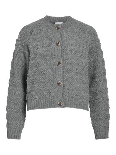 Vila Tillia Knit Cardigan Grey Mel.