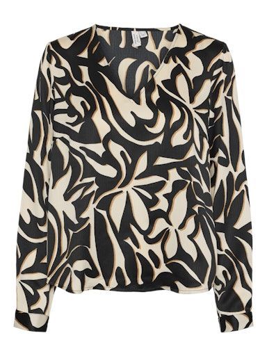 Vero Moda Vega top Birch print