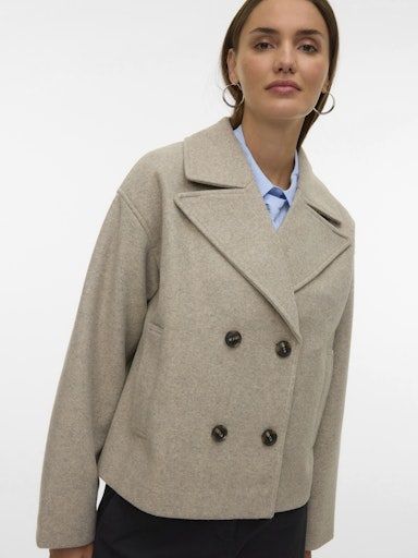 Vero Moda Vinceline Jacket Silver Mink