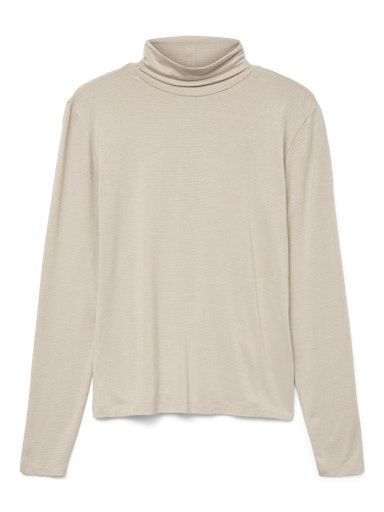 Vero Moda Lava Glitter Top Oatmeal