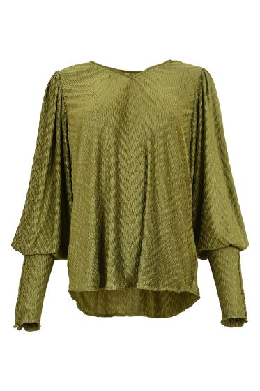 Maicazz Phoebe Top Green Waves
