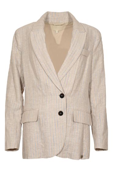 Zizo Sahara Blazer Sand Stripe